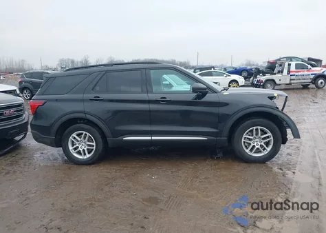 2025 Ford Explorer Active из США, поврежденный, VIN 1FMUK8DH4SGA45541
